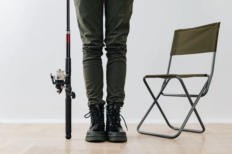 fishing chair angler setup ,  photo from Pexels